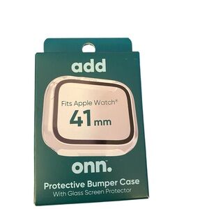 Onn~Protective Bumper Case
 for Apple Watch 41mm
Style #2421F
New